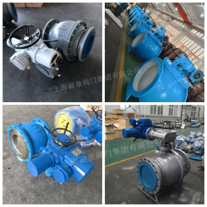 DN500，PN16電動全通徑偏心半球閥